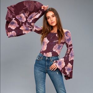 Free People Birds of Paradise Top